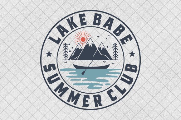 Download Lake SVG, Lake Babe Summer Club PNG - Lake babe Collection