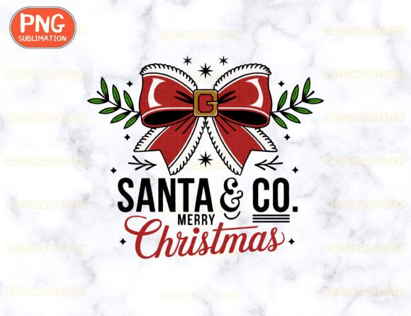 Download Santa &amp; Co. Christmas Png, Santa Bow Png - Premium Resources