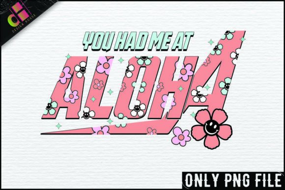 Download Retro Summer Aloha PNG Sublimation - Aloha png Collection