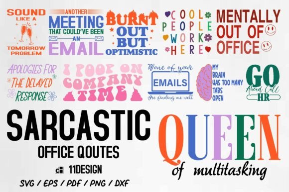 Download Sarcastic Office Funny Quote Bundle SVG - Funny quote bundle Collection