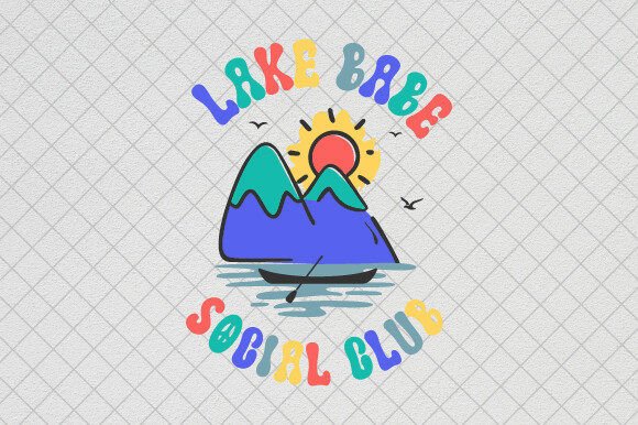 Download Lake Babe Social Club, Summer Lake PNG - Lake babe Collection