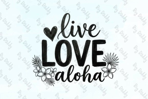 Download Live LOVE Aloha PNG - Aloha png Collection