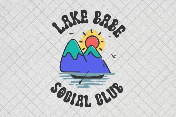 Download Lake Babe Social Club, Summer Lake PNG - Lake babe Collection