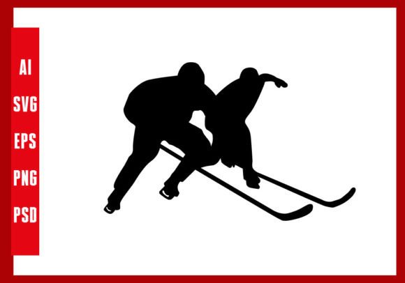 Download Ice Hockey Silhouette SVG Cutting File - Premium Bundle