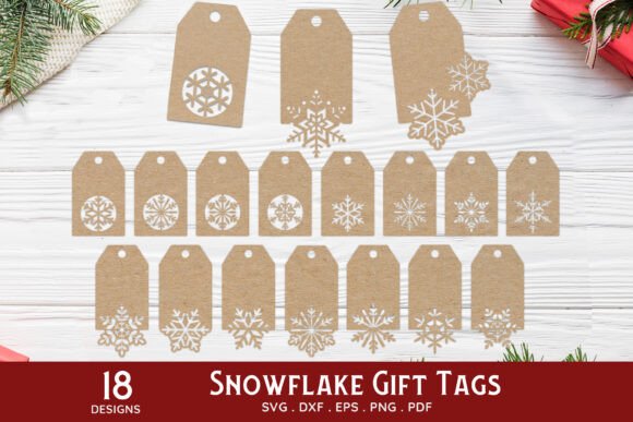 Download Snowflake Christmas Gift Tag Svg Bundle - Christmas gift tag svg bundle Collection