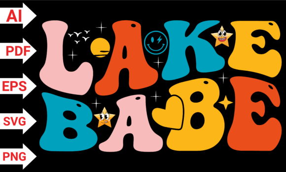 Download Lake Babe Retro Sublimation - Lake babe Collection